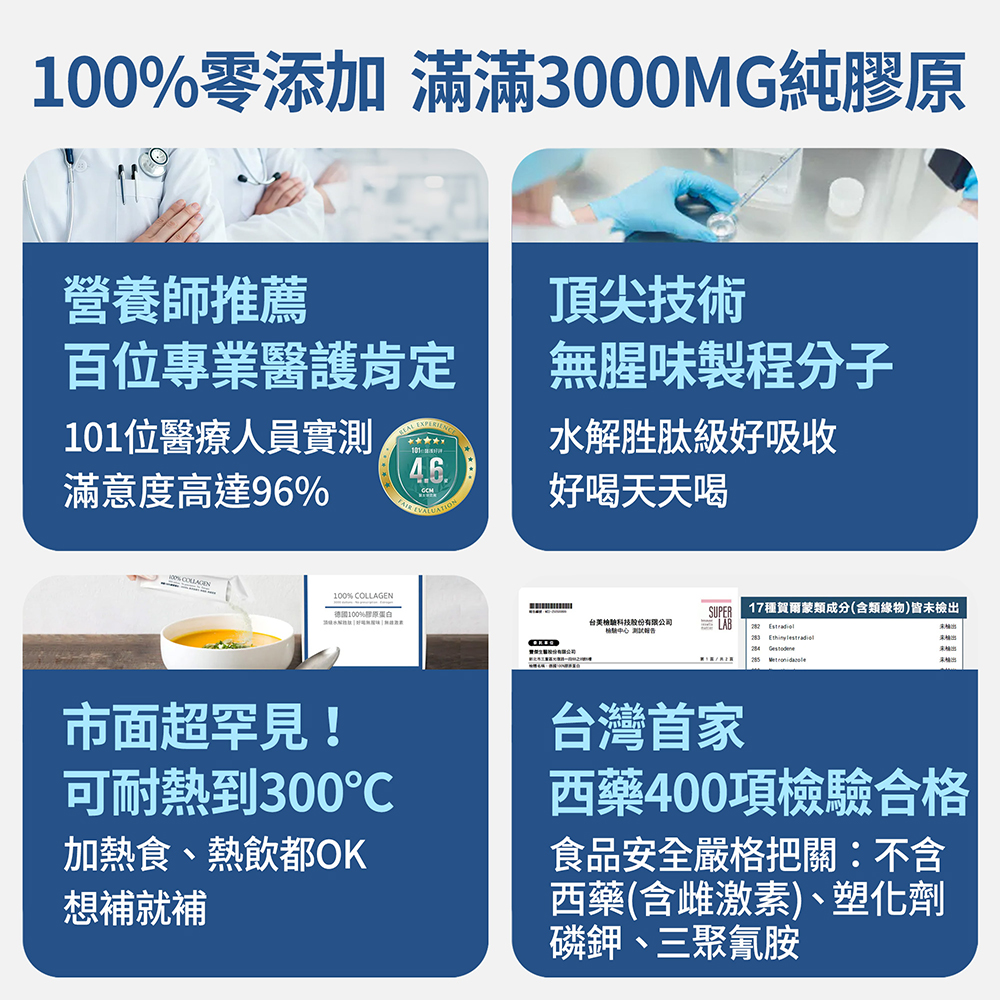 【FJ豐傑生醫】德國100%膠原蛋白-15包/盒(胜肽級小分子ｘ單方無添加膠原蛋白ｘ水解膠原蛋白), , large