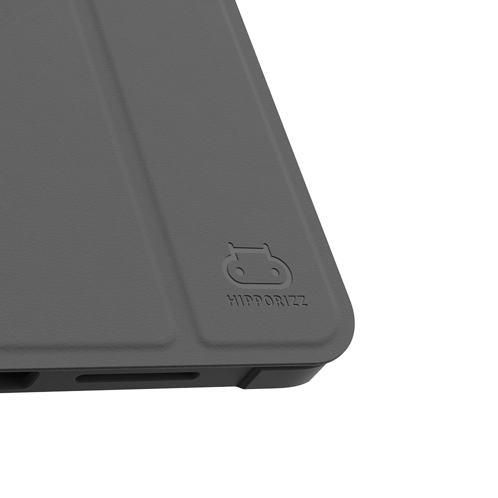 【HIPPORIZZ】 iPad Pro 13吋 (2024/2025) Origo 晶透筆槽防摔殼 深灰色, , large