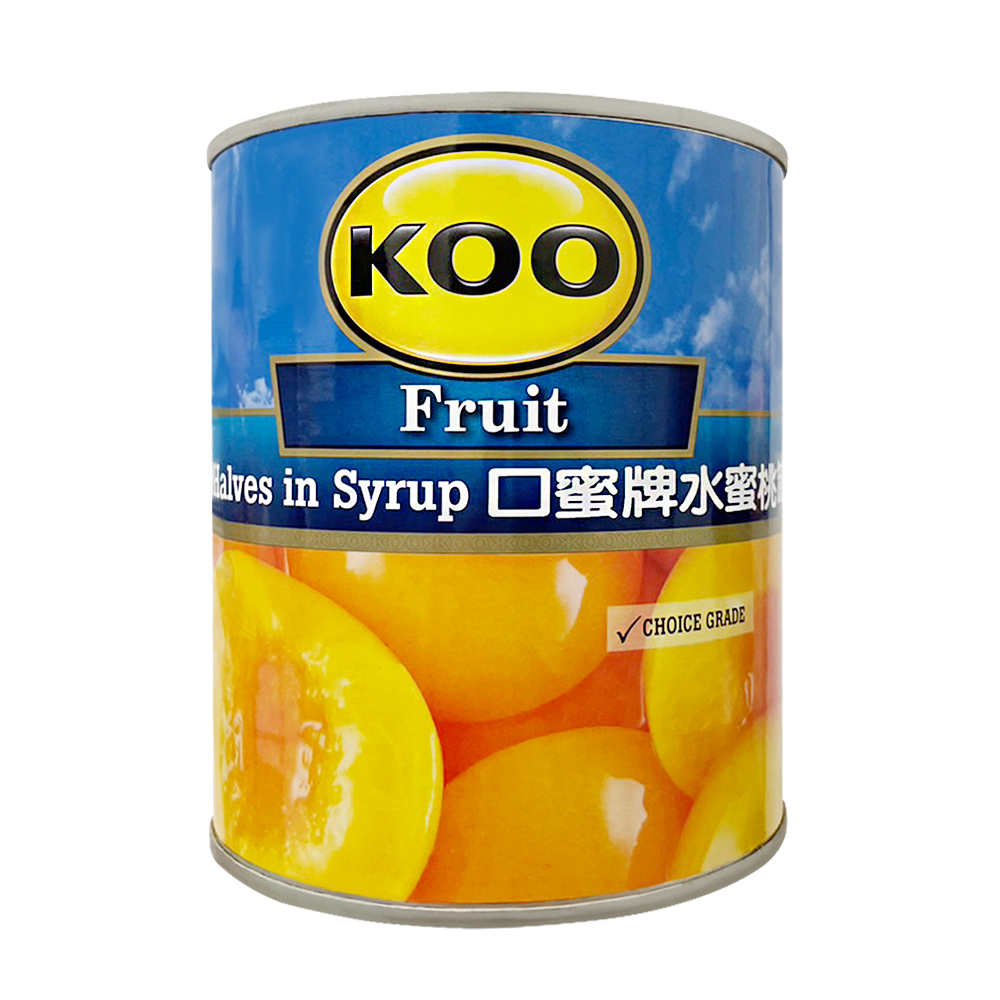 口蜜牌水蜜桃罐頭825G, , large