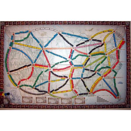 【Asmodee】鐵道任務 美國 (中文版) 桌上遊戲 Ticket to ride US, , large