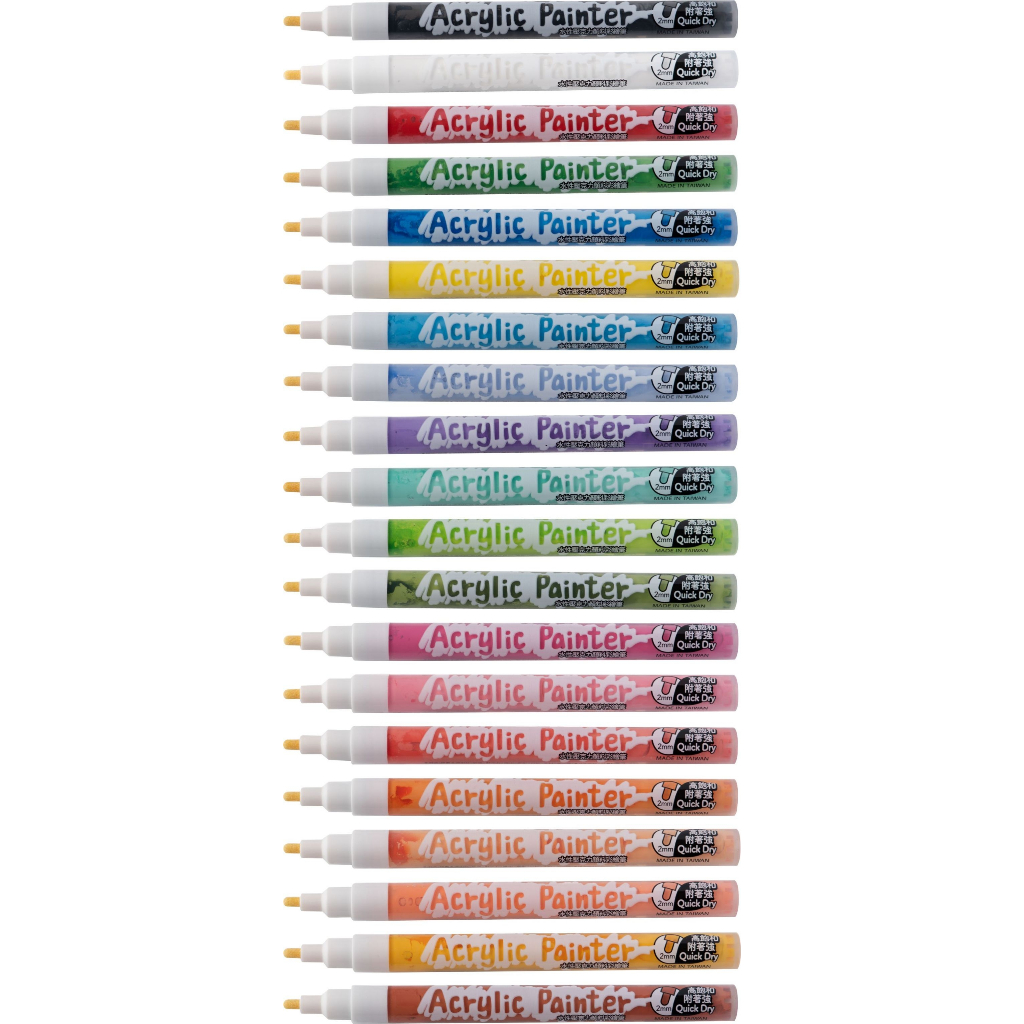 英士ACE 水性壓克力彩繪筆 5色套裝AP/5A*經典色/AP/5B*繽紛色AP/5C*質樸色AP/5D*粉色(多款)AP/5C*質樸色, , large