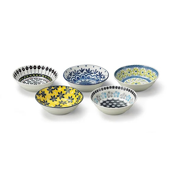 【毓秀堂】AWASAKA 北歐花卉小碗5入組, , large