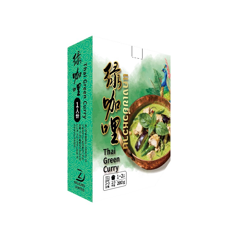 德利茂綠咖哩雞冷凍300g, , large