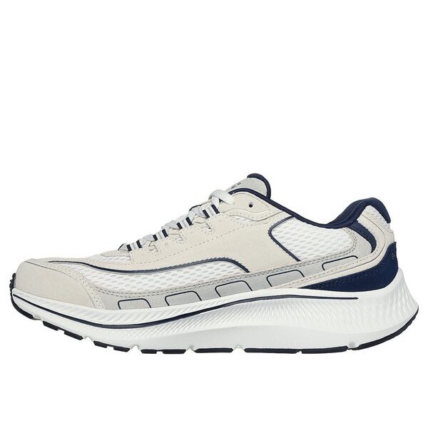 Skechers Go Run Consistent 2.0 男 慢跑鞋 緩衝 彈力 米 深藍 [220870WNV], , large
