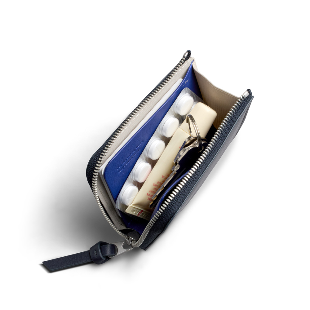 Bellroy L-Pocket RFID防盜保護短夾 皮夾 拉鍊錢包 禮物 送禮 推薦(海軍藍), , large