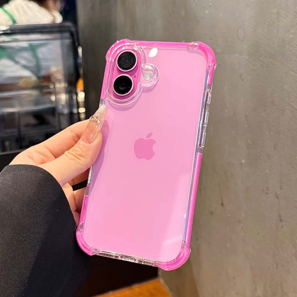 【山水之寶】iphone 17e/16e/16/16plus/16pro/16promax 手機殼 防摔殼四角氣囊雙料超彈防摔殼, , large