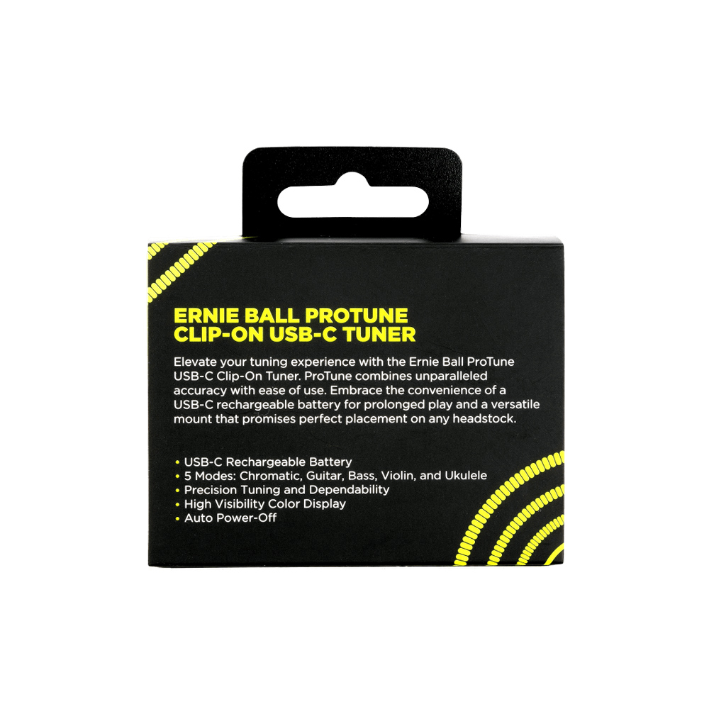 ERNIE BALL P09627 TUNER-PROTUNE USB-C 夾式調音器【敦煌樂器】, , large