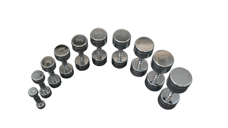 [德旺健身器材] 電鍍啞鈴組(1-10kg), , large