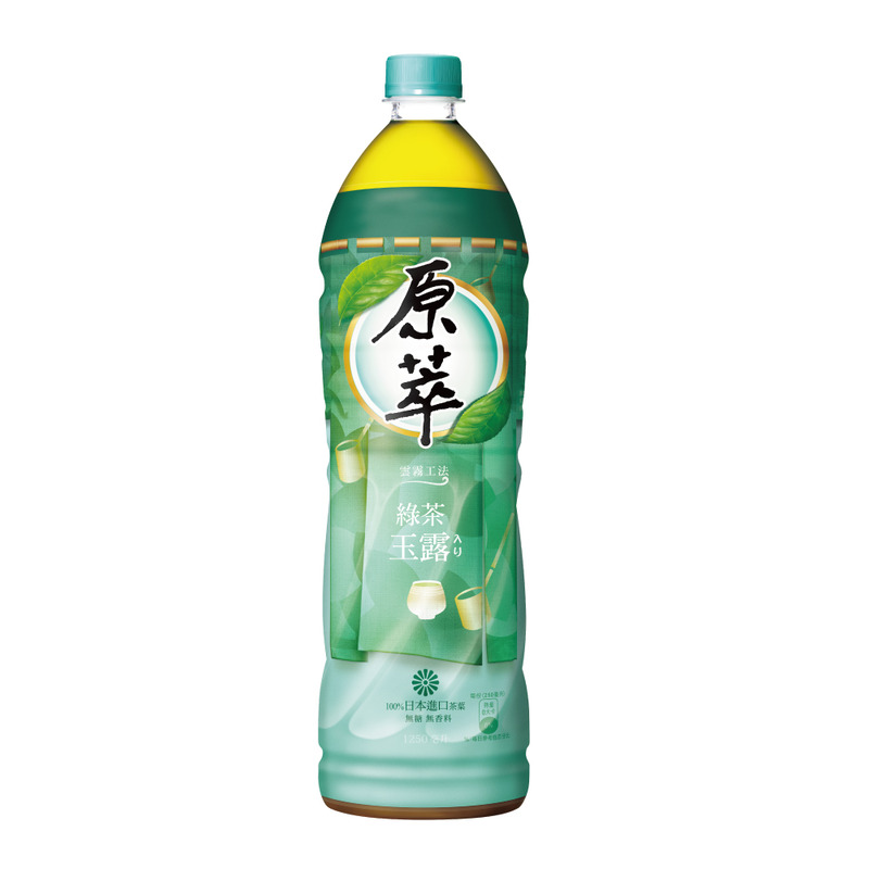 原萃綠茶玉露(無糖) 1250ml, , large
