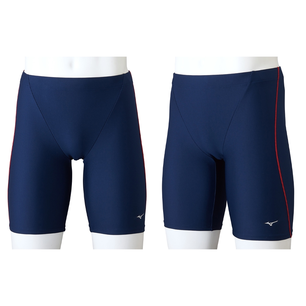 [秉宸] MIZUNO SWIM BASIC 男泳褲 男款長版 盒裝 四角泳褲 N2MBAA13, , large
