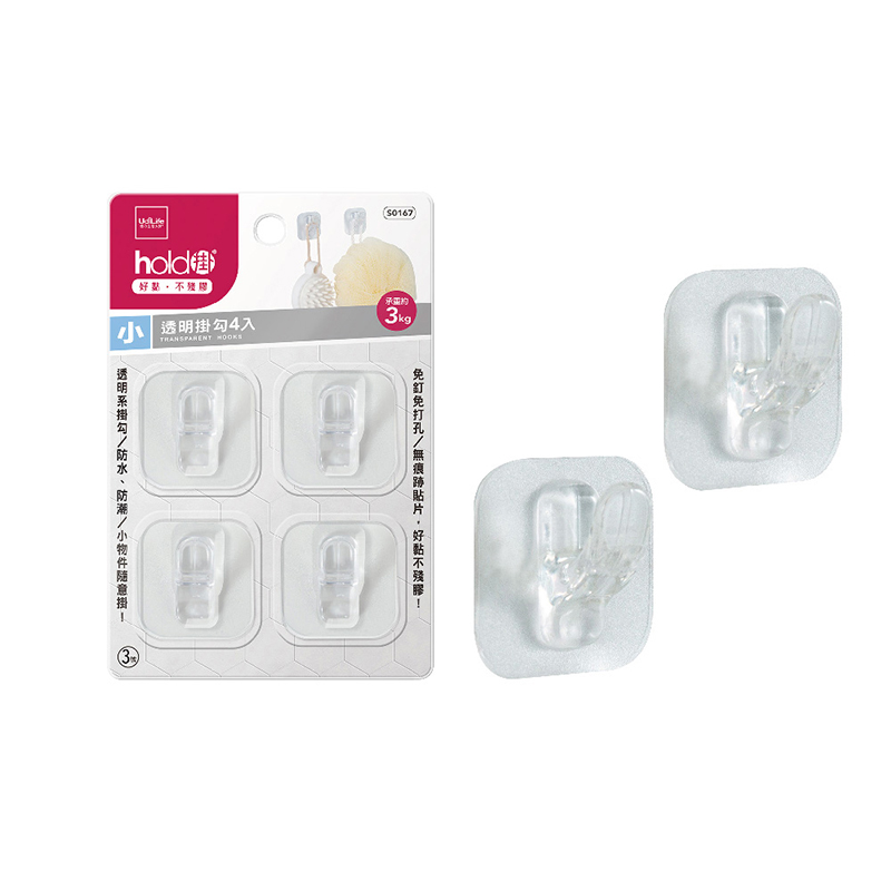 TRANSPARENT HOOKS, , large