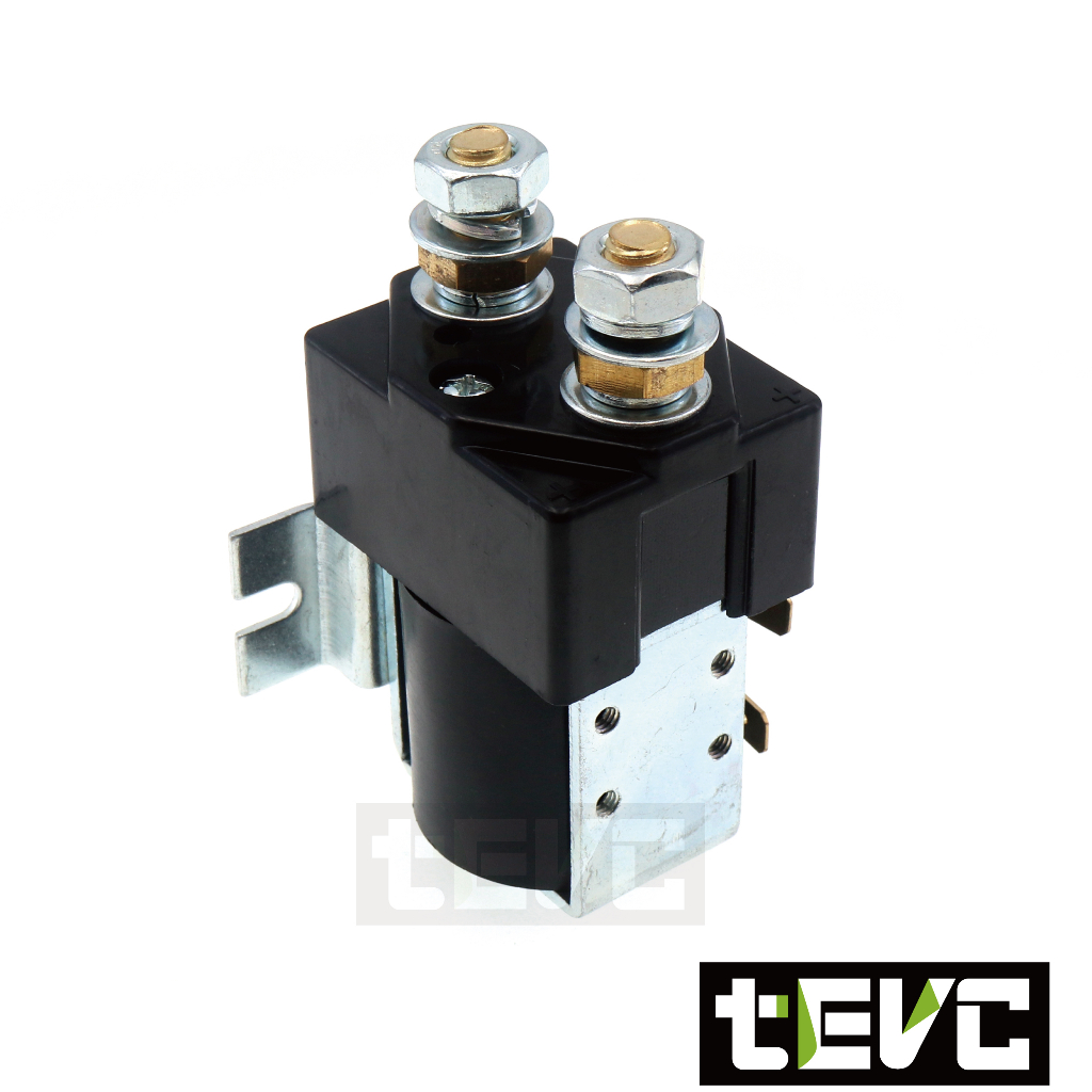 《tevc》R014 直流接觸器 一路 常開 大電流 繼電器 100A 電動車 球車 代步車 DC 48V, , large