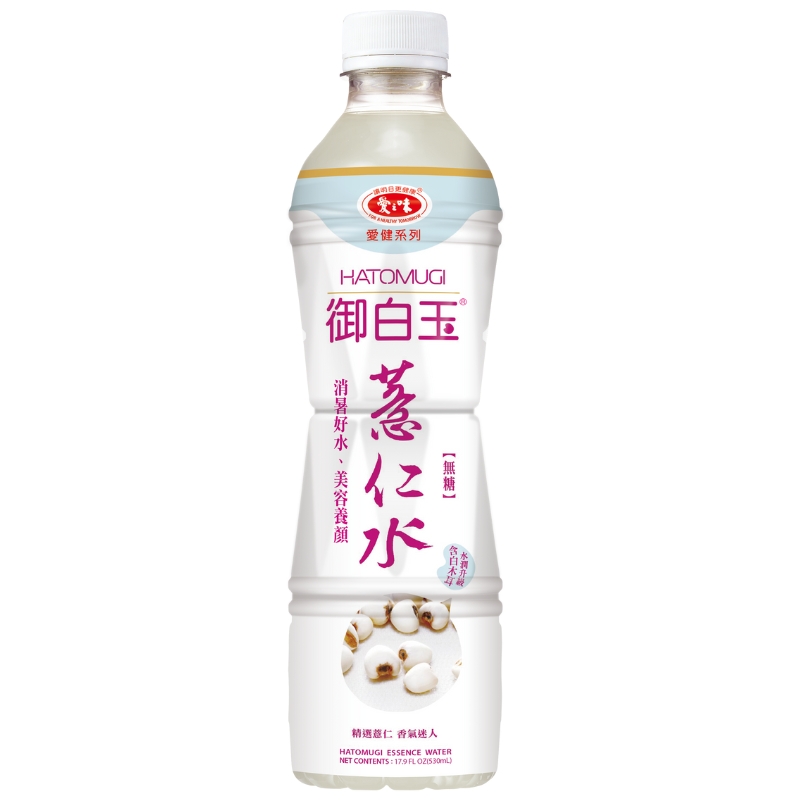 愛健御白玉薏仁水Pet530ml, , large