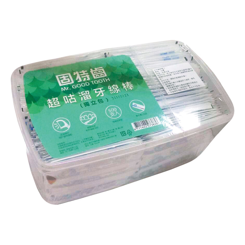 固特齒超咕溜單支包牙線棒, , large