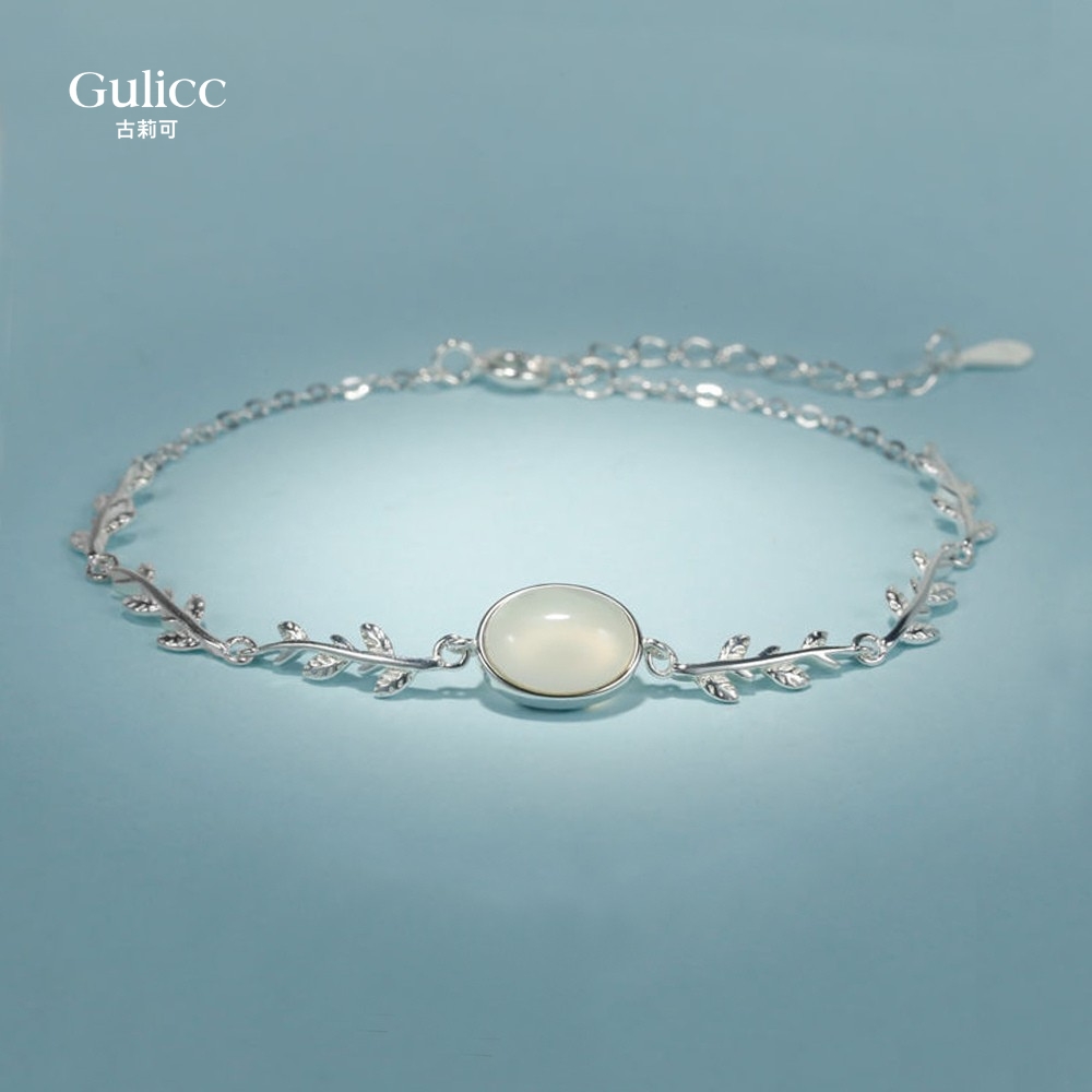 【Gulicc】古莉可 手鍊 韓版白玉髓森林手鍊, , large