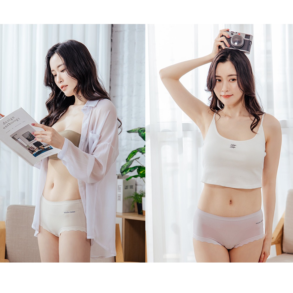 (多款)美麗佳人無縫中腰三角內褲【旺達棉品】【MC-CA201】, , large