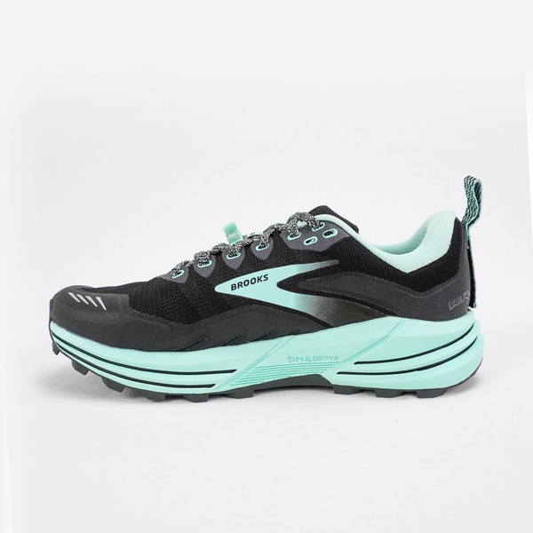 Brooks Cascadia 16 女 慢跑鞋 運動 路跑 越野 寬楦 透氣 黑 淺綠 [1203631D049], , large