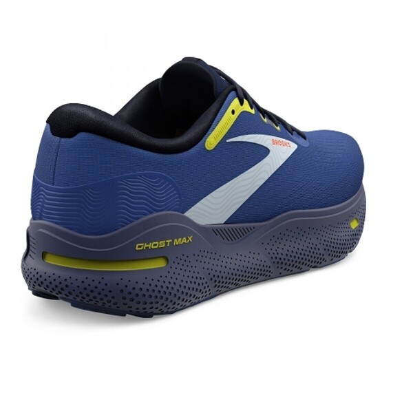 Brooks Ghost Max 男 慢跑鞋 運動 路跑 避震緩衝象限 魔鬼極致 藍黃 [1104061D470], , large