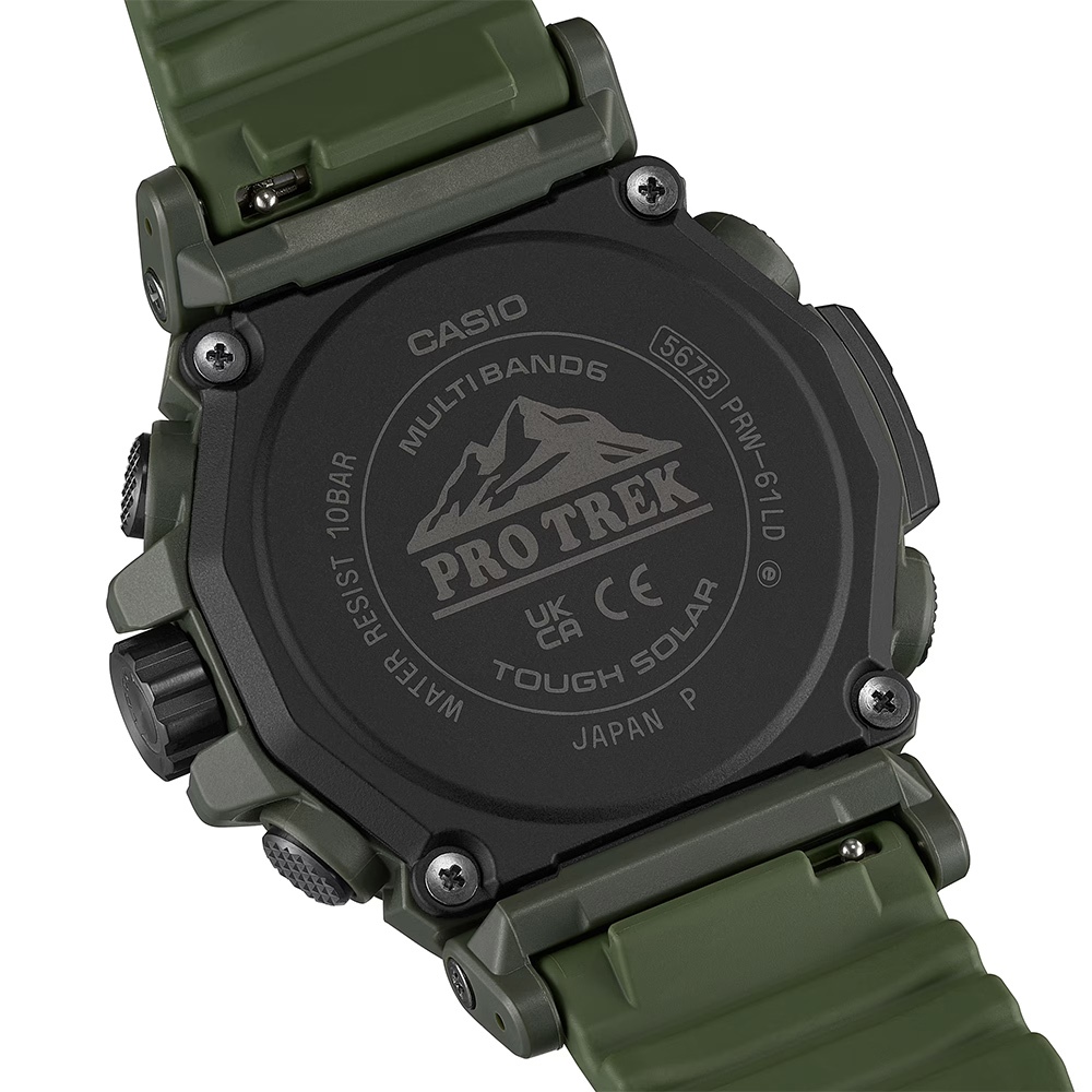 CASIO 卡西歐 PRO TREK 登山系列太陽能戶外手錶 送禮推薦 PRW-61LD-3, , large