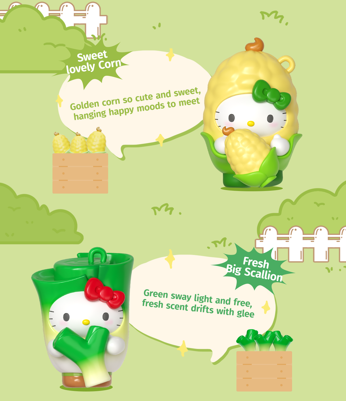 【際洋文化】Hello Kitty款果蔬物語系列-香薰掛飾, , large