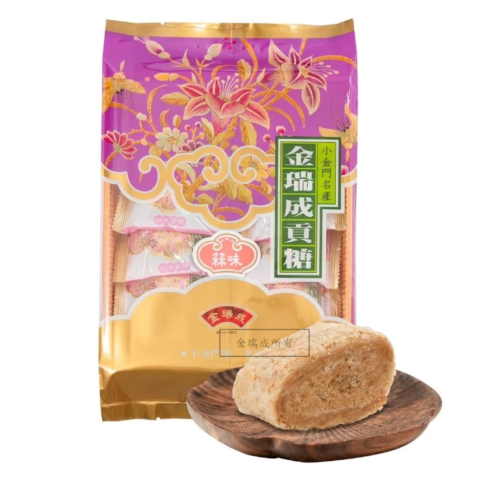【金瑞成貢糖】蒜味貢糖(12入), , large