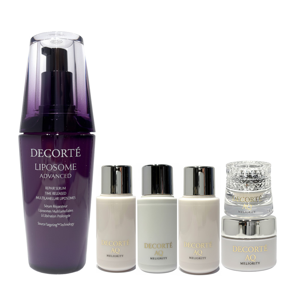 (免運)【DECORTE黛珂】 超微導全能修護精粹75ml 加贈 AQ完美超值5件組 公司貨, , large