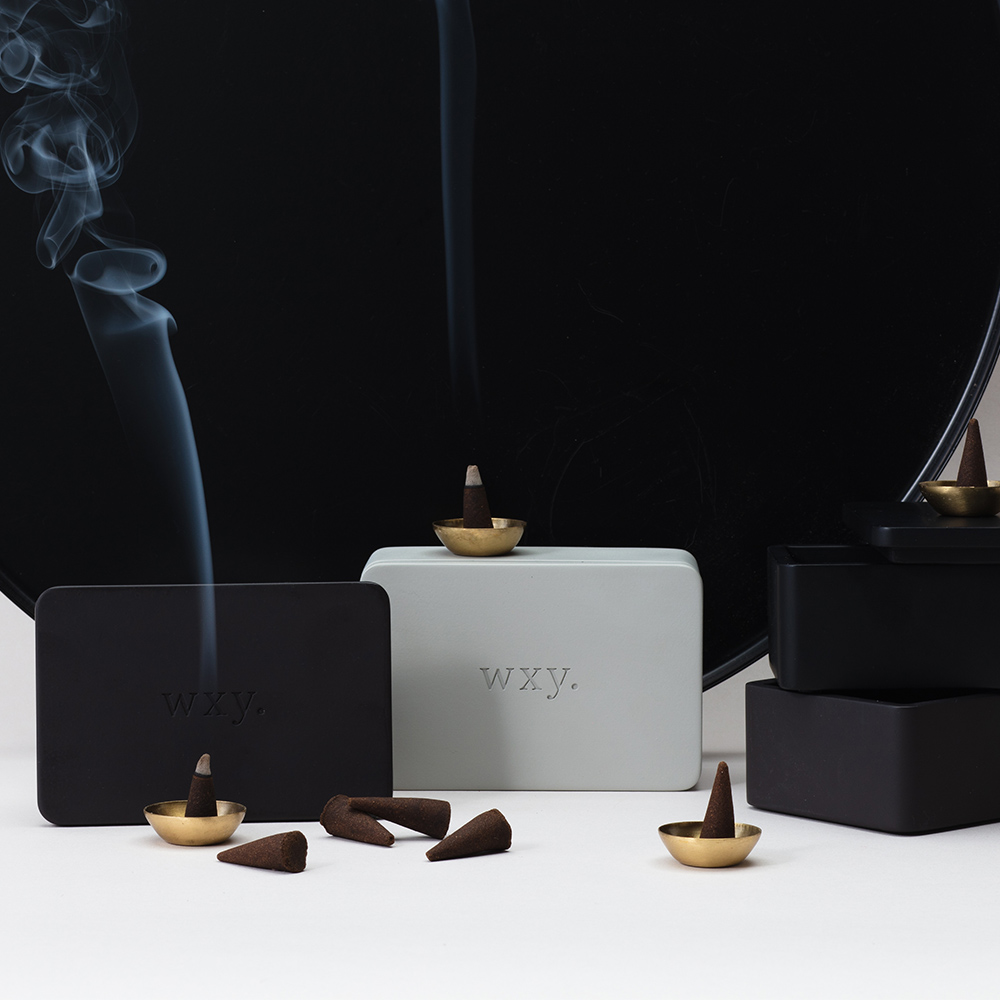 wxy Incense Cones-Grey-Sambac & Cedar, , large