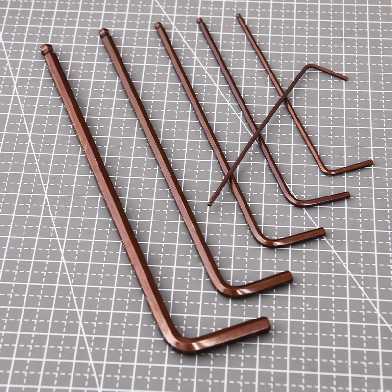 【deli tools】Extra Long Hex Key Set L-Type 9PCS Semi-Pro Series-H1.5~H10, , large