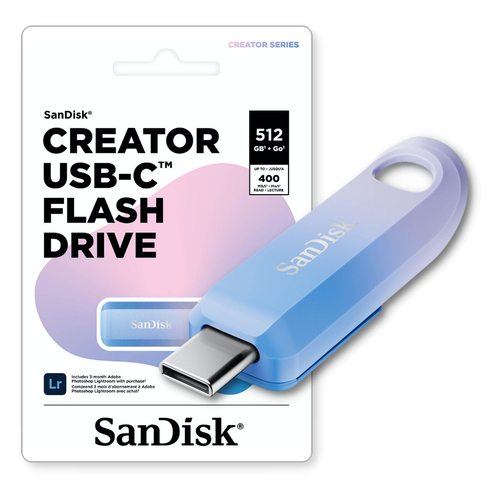 SanDisk CZ75C Creator 512G USB Type-C, , large