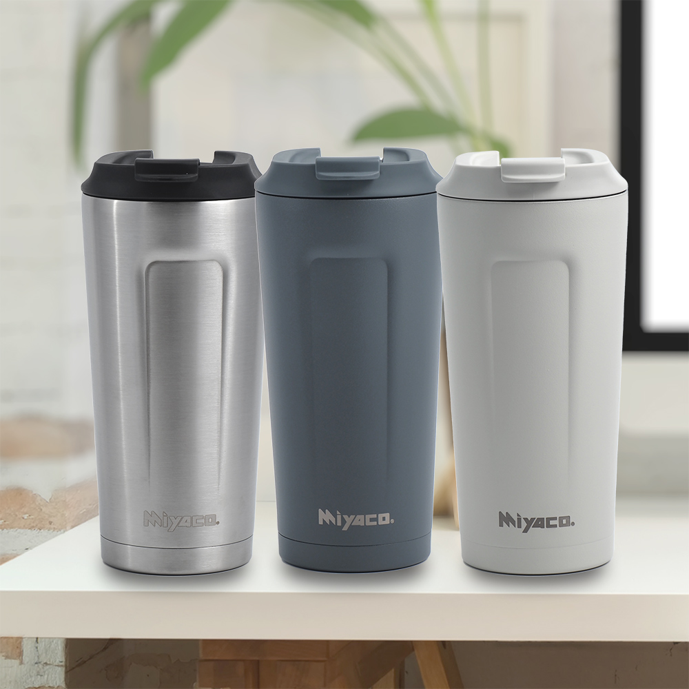 米雅可品味316不鏽鋼真空咖啡隨行杯-500ml-2支, , large