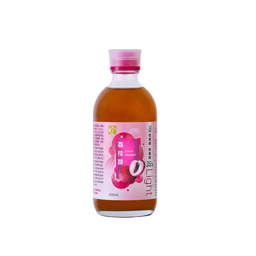 百家珍荔枝醋400ml, , large