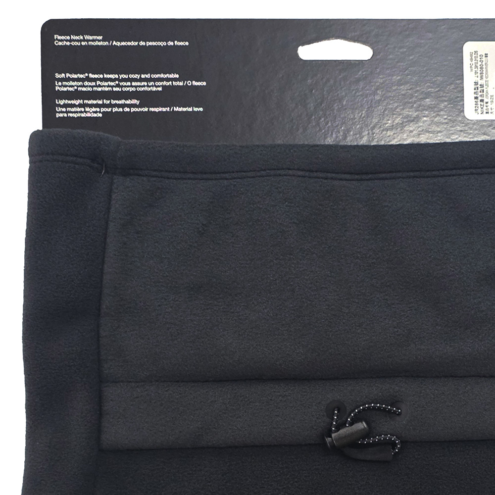 NIKE JORDAN FLEECE NECKWARMER 2.0 頸套 脖套 圍脖 脖圍 防寒 保暖 舒適 時尚 J1013910010OS黑, , large