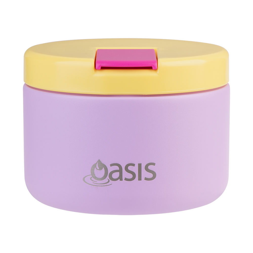 Oasis FOOD FLASK WITH QUICK RELEASE LID 300ML, , large
