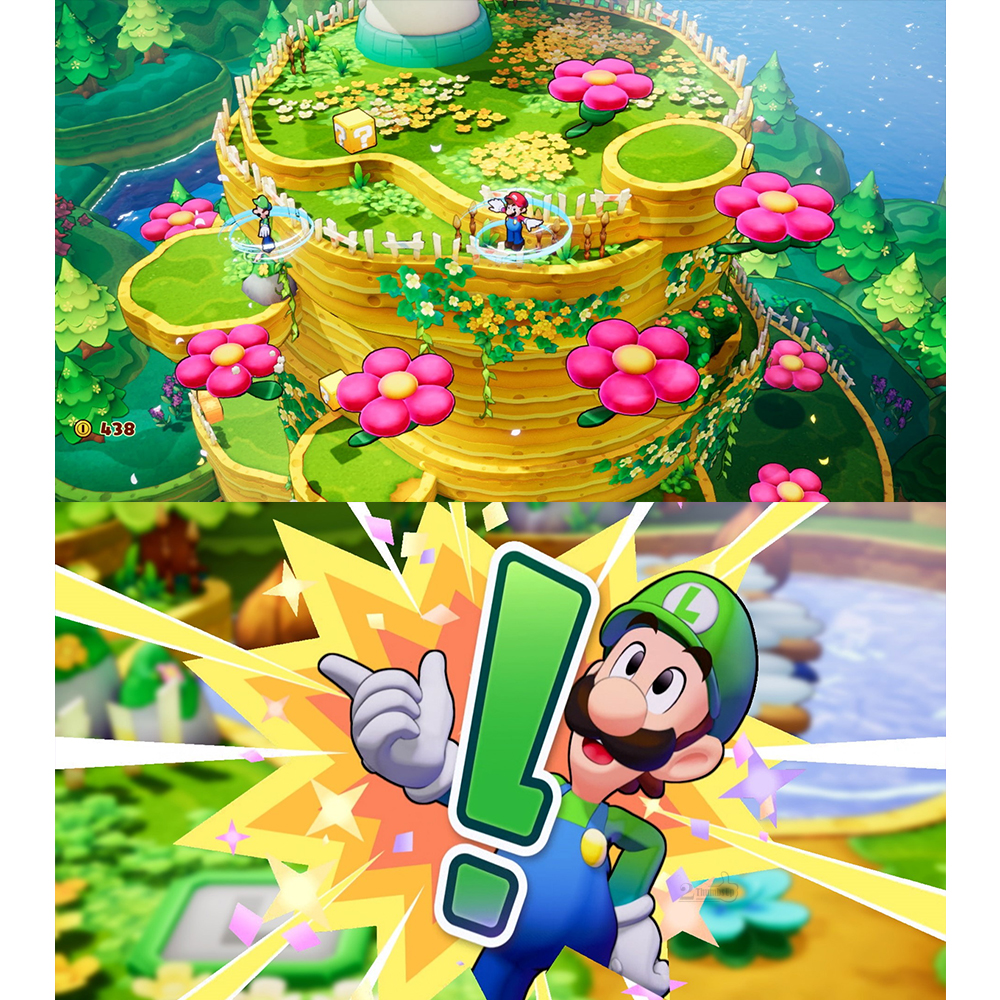 【 任天堂 Switch NS 】《 瑪利歐＆路易吉RPG 兄弟齊航！ 》實體卡帶 中文版 遊戲片, , large
