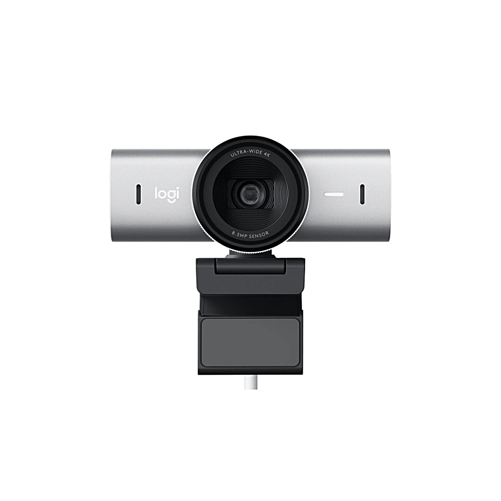 【 Logitech 羅技 】MX Brio 珍珠白 4K Ultra HD 網路攝影機, , large