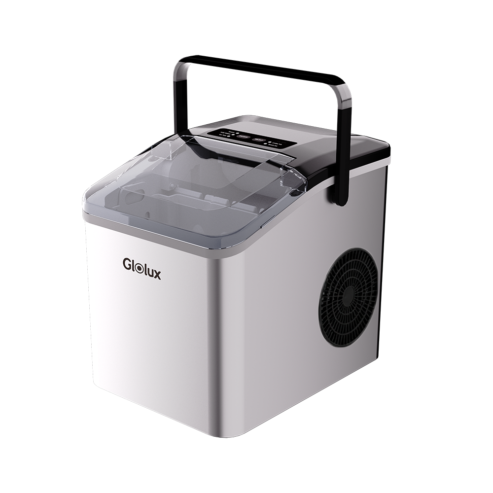 【Glolux】晶透全自動不鏽鋼製冰機, , large