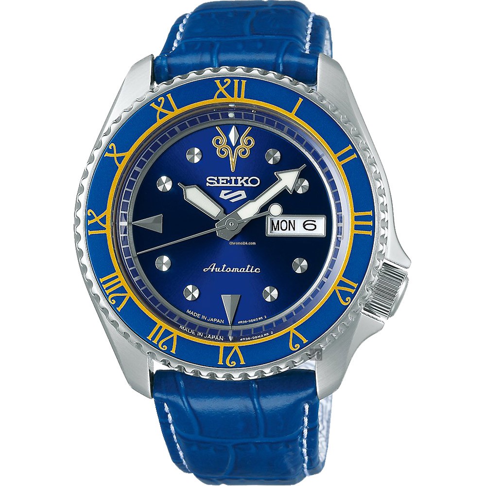 SEIKO 精工 5 Sports x 快打旋風 春麗 聯名限量機械錶(SRPF17K1)-42.5mm, , large