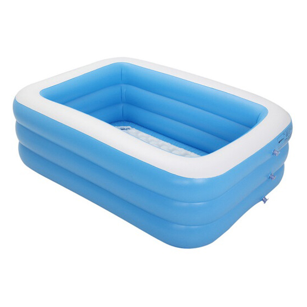 305&times;183&times;60cm Thickened Inflatable Indoor/Outdoor Swimming Pool, Baby Ball Pool, Children's Bathing Pool, Foldable Storage Inflatable Swimming Pool for Baby Bathing, , large