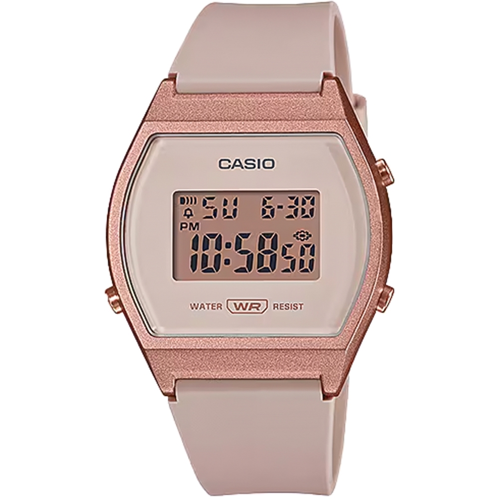 CASIO 卡西歐 運動休閒風復古電子錶 LW-204-4A, , large