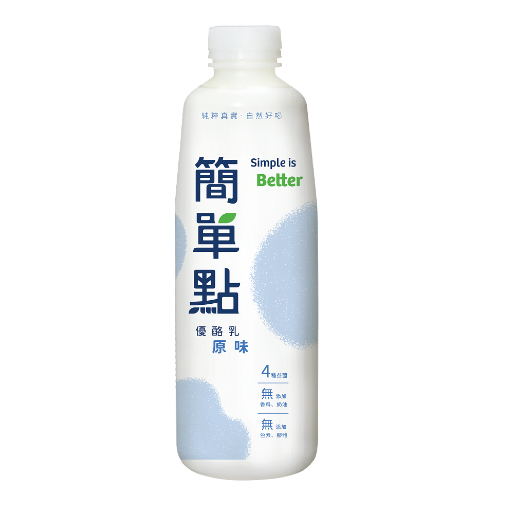 簡單點優酪乳-原味939ml, , large