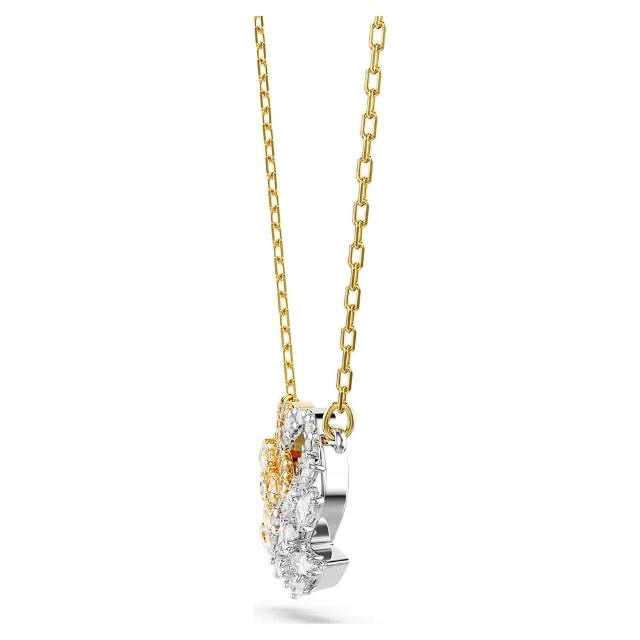 SWAROVSKI 施華洛世奇 Swan 雙天鵝 愛與美水晶項鍊(5714934), , large
