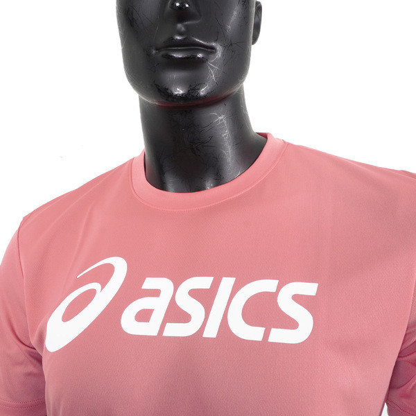 Asics 男女 短袖 T恤 運動 透氣 吸濕 快乾 抗UV 台灣製 延續 粉紅 [2033B666-700], , large