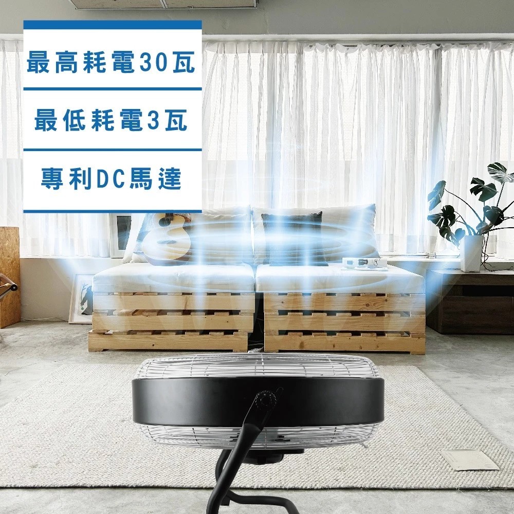 SUPAFINE 勳風 20吋 DC直流變頻工業風循環扇 電扇 HFB-S0820, , large