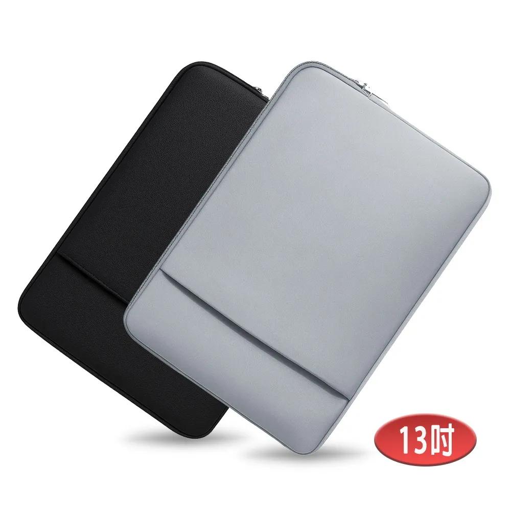 13-inch LB17 Soft Cloud Cotton Series iPad/Mac/Tablet/Laptop Front Zipper Pocket Protective Sleeve, , large