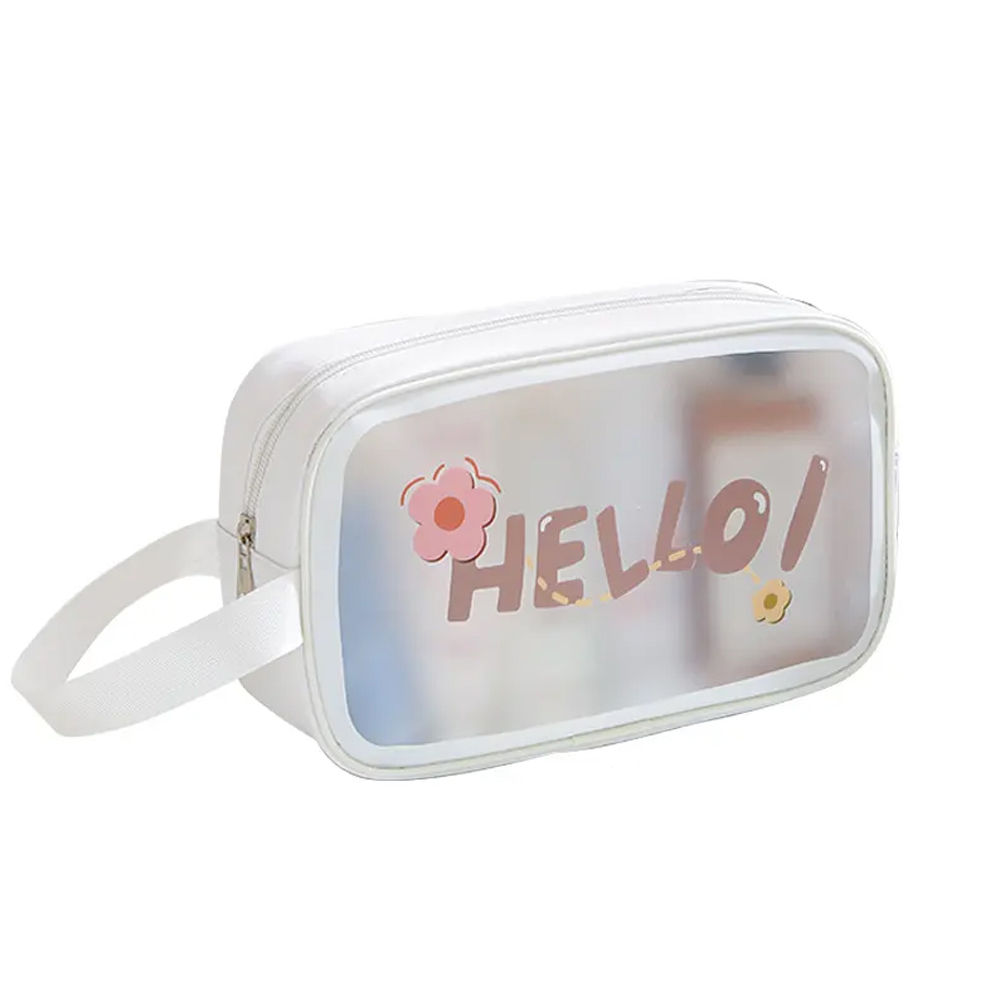 【B&B幸福雜貨】PVC防水盥洗包-哈囉中號 CF9034A10-01, , large