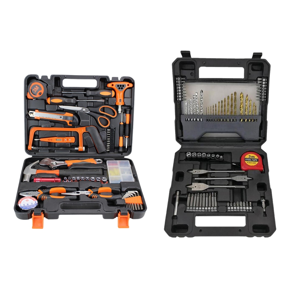 70-piece deluxe drill bit tool kit, , large