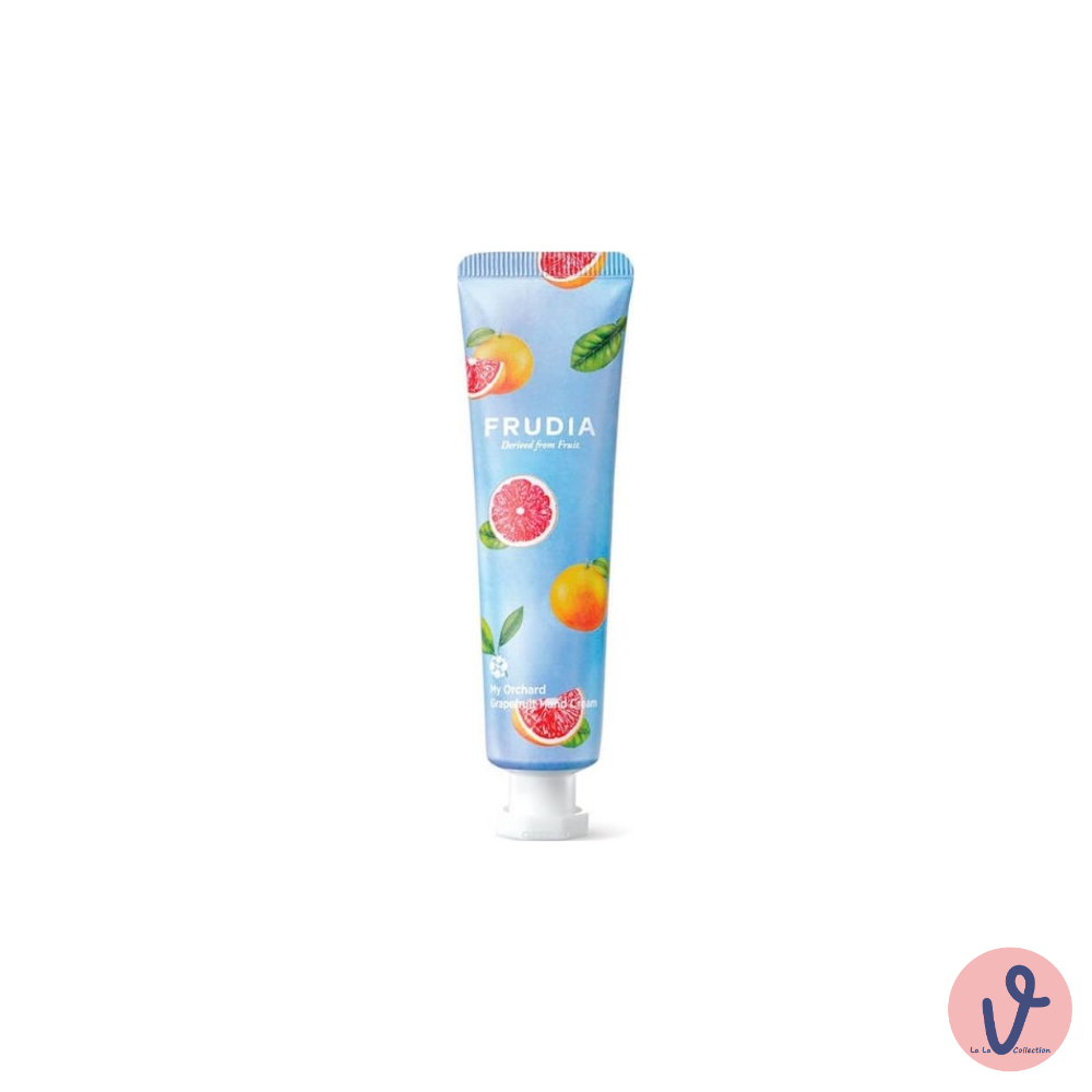 [LaLa V]韓國FRUDIA 水果鮮榨高效保濕護手霜 葡萄柚 30g, , large