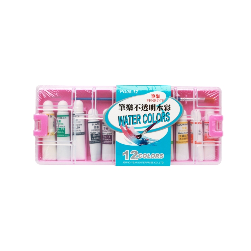 25+1 Color Opaque Watercolors &ndash; Pink Case, , large
