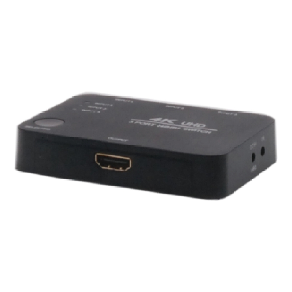 昌運監視器 HANWELL HD301K HDMI 影音訊號切換器 解析度4K2K@30Hz HDMI3入1出, , large