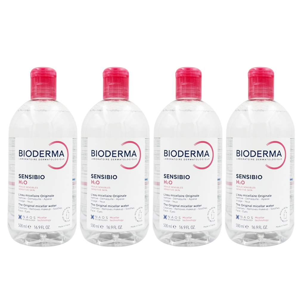 【BIODERMA】 舒敏高效潔膚液 500ml 4入組, , large